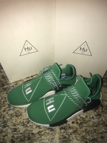 Adidas PW Human Race NMD Mens GREEN/CWHITE (Size: 10)