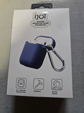 iJoy Silicone protective case for Apple air pods dark blue