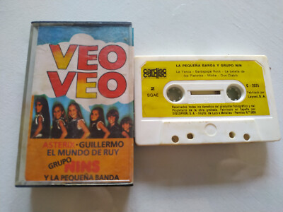 NINS y la Pequeña Banda Veo Veo 1981 Asterix Mundo Ruy - Cinta Tape Cassette
