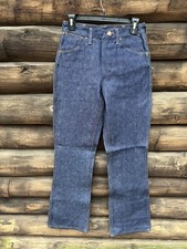 VINTAGE MAVERICK WRANGLER FLARE LEG DENIM JEANS SZ 28 X 34 DEADSTOCK NOS 1960 70