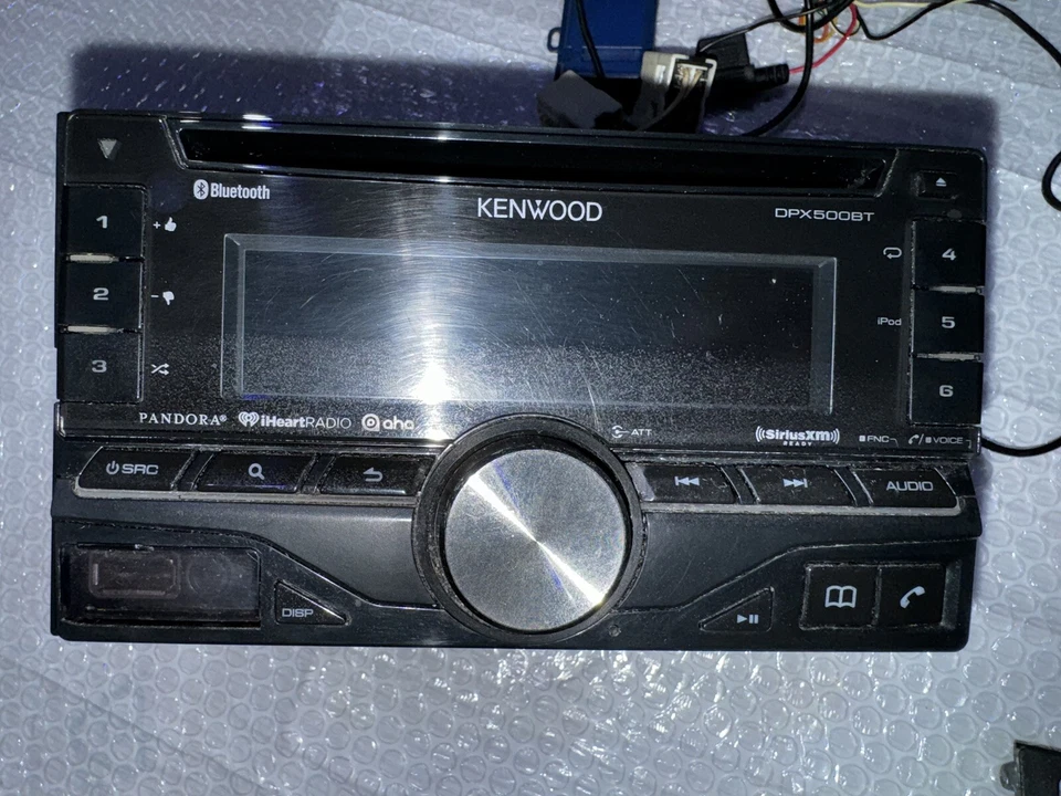 03-09 Nissan 350Z Kenwood DPX500BT Receiver MP3 USB CD Player w/t Remote & Wires - Image 2 of 4