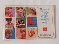 Barbie's World: Bright, swinging, now. 1968 Mattel Booklet