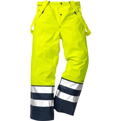 FRISTADS HIGH VIS REGENHOSE KL . 2 2625 RS GR??E L WARNSCHUTZ Neu