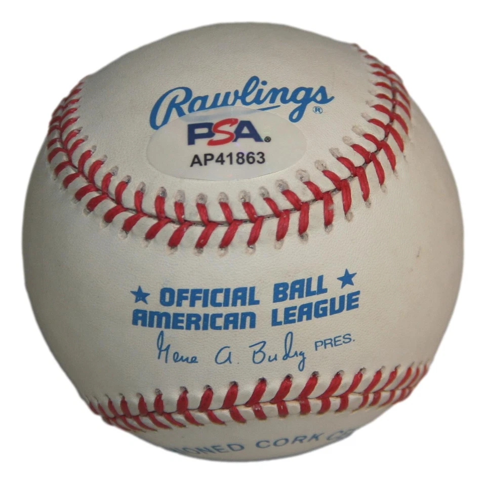 Eddie Murray Autographed Official American League Baseball PSA/DNA Orioles - Image 2 of 3