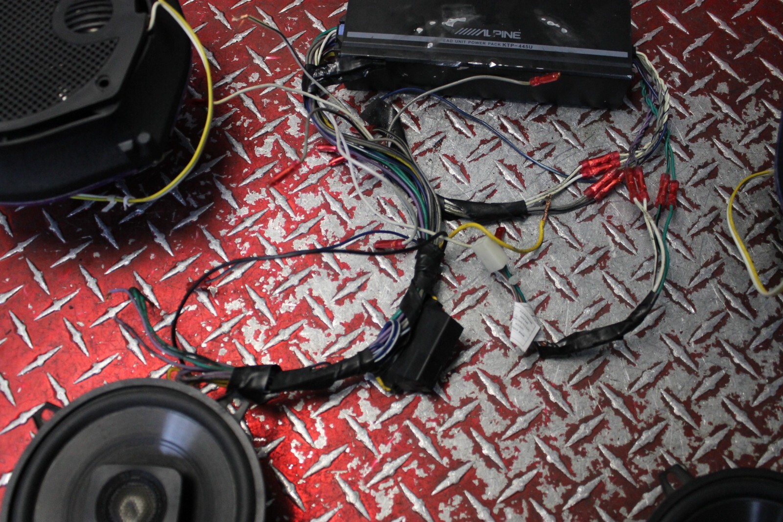 2013 HARLEY ELECTRA GLIDE ALPINE KTP-445U W JM ROCKER SPEAKERS 2007 - 2016 EG114