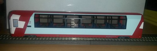 H0m RhB Bp 2538 Panoramawagen 2. Klasse Ep.VI Bemo 3289128 Neu!!! | Zustand: Neu