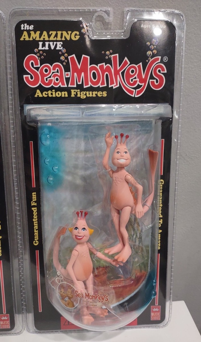 2004年Majestic Studio製 SeaMonkeys Mom Sea-Monkeys MOM Action Figure 2004 Majestic Studios Rare