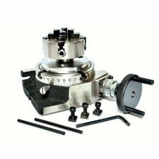 Rotary Table 4 Inch 100 mm With 65 mm Mini Independent lathe Chuck