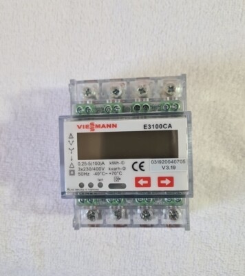Viessmann Energiezähler E3100CA Electricity Meter V3.19 #135