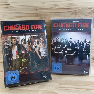 2 DVDs    CHICAGO FIRE - Staffel 1+2 #M20