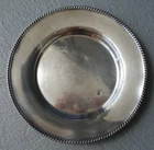 Reed & Barton Sterling Silver Bread Plate/Large Coaster 7 ½ Inches PRICED SCRAP