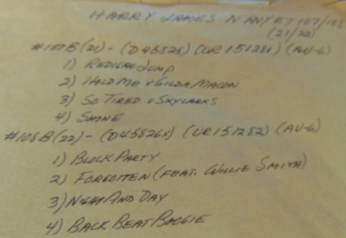 Harry James Show - United States Navy (1951) 16" 33rpm College Radio Stations V+ - Picture 3 of 8