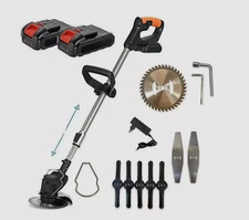 DECESPUGLIATORE ELETTRICO A BATTERIA LITIO 48V TAGLIAERBA TAGLIABORDI RASAERBA