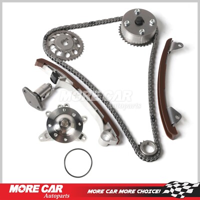 Timing Chain Kit Water Pump VVTL-i Gear Sprocket fit 00-06 Toyota Pontiac Vibe