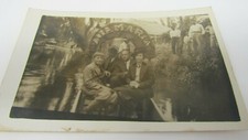 Family on Boat Mexico 1939 Postcard RPPC Real Photo Ana Maria