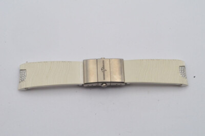 ULYSSE NARDIN LADY DIVER DIAMONDS KAUTSCHUK ARMBAND 20MM MIT FALTSCHLIESSE