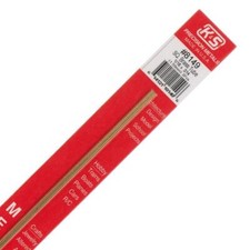 K S 1/8 in. Dia. x 12 in. L Square Brass Tube 2 pk