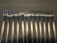 Rogers/Roberts Ensenada Stainless Korea Seafood/Cocktail Forks (12)