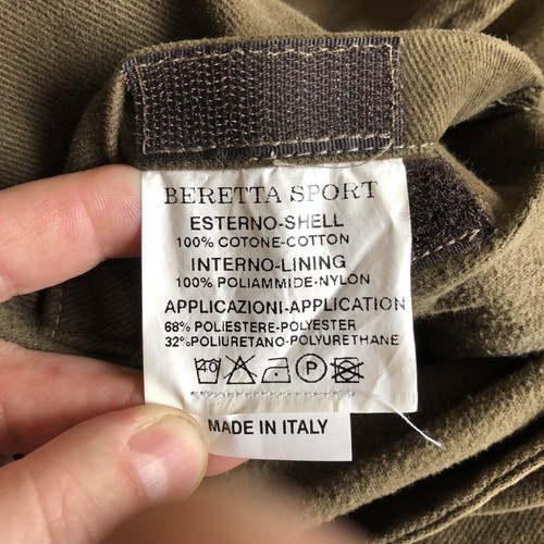 Beretta - Moleskin Hunting/Shooting/Game Vest Mens - Size 44/46 - Made In Italy - Picture 5 of 5