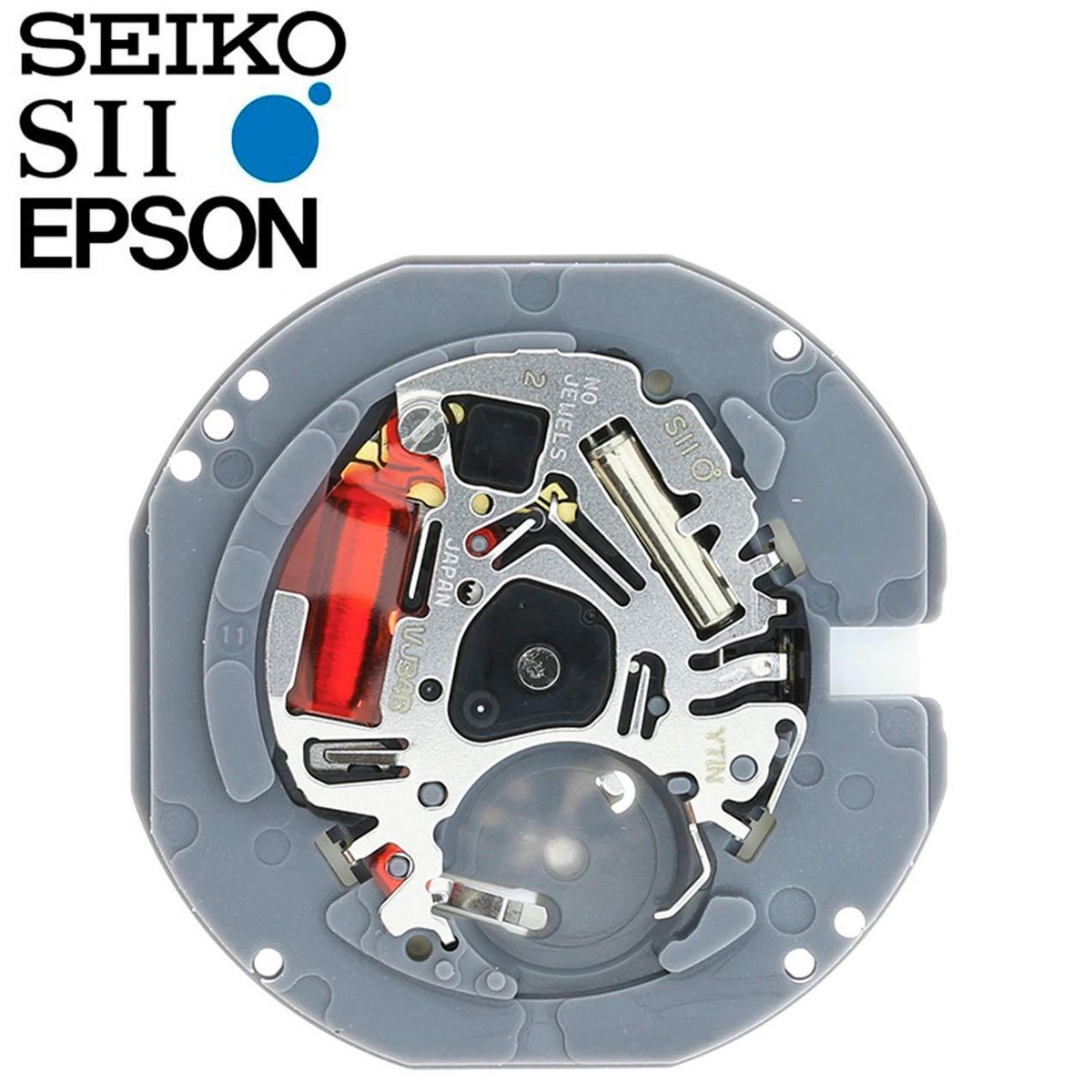 New Japan SII / TMI / Epson VJ34 Watch Movement, 10 1/2 Ligne, 2
