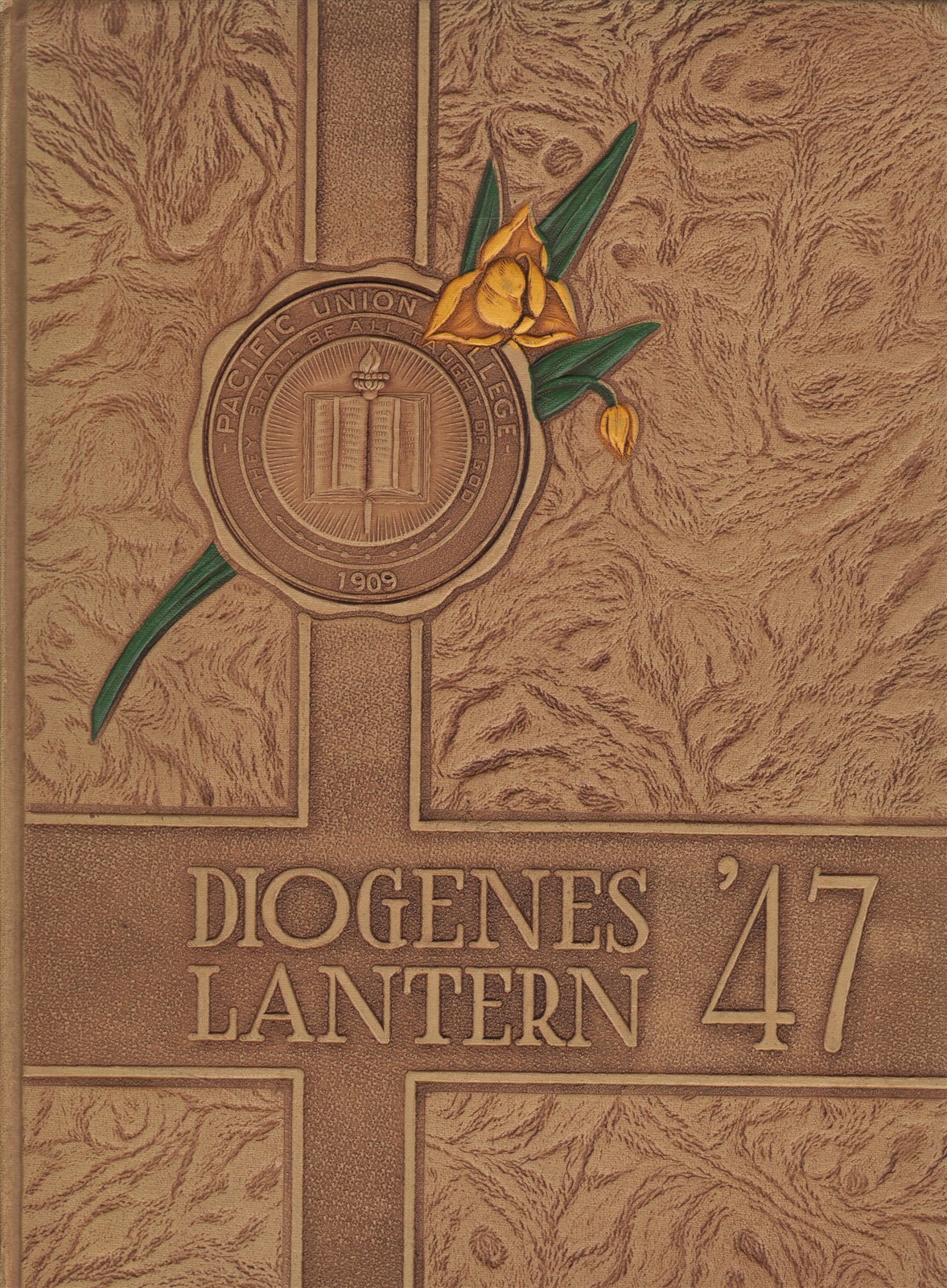 College Yearbook Pacific Union College Angwin California Diogenes