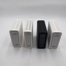 Lot of 4 Defective ARRIS SURFboard SB6183,SB8200 Modems For Parts/Repair - READ