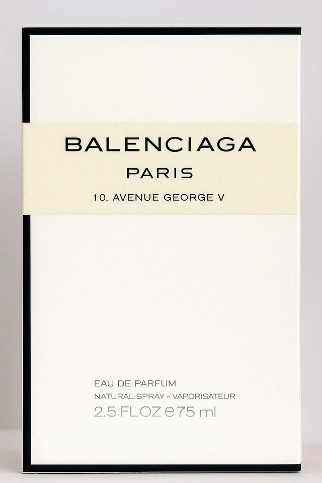 Balenciaga Paris Eau de Parfum 2,5 fl oz (75 ml) descontinuado - sellado de fábrica Foto 3 de 3