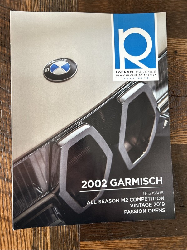 ROUNDEL Magazine BMW CAR, 2002 Garmisch July 2019 Vintage 2019 M2 Competition