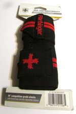 Harbinger Red Line WristWraps Powerlifting Weight Heavy Lifting Training 18"