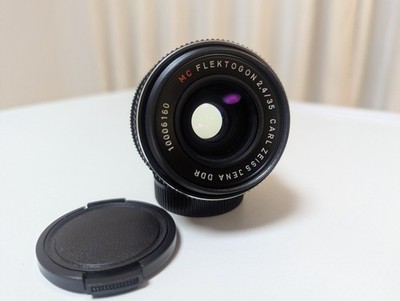 [Mint] MC Carl Zeiss Jena DDR Flektogon 35mm f/2.4 M42 Lens From Japan 318