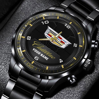Cadillac Men's Stainless Metal Watch