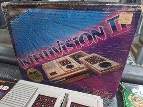 Mattel Intellivision II 2 Console TESTED WORKING Bundle With Great Games and Box