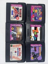 Sega Game Gear Lot Choplifter 3, Zoop, Super Columns