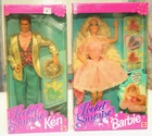 VTG Set 1993 Mattel Barbie Locket Surprise #10963 & Ken Locket Surprise #10964
