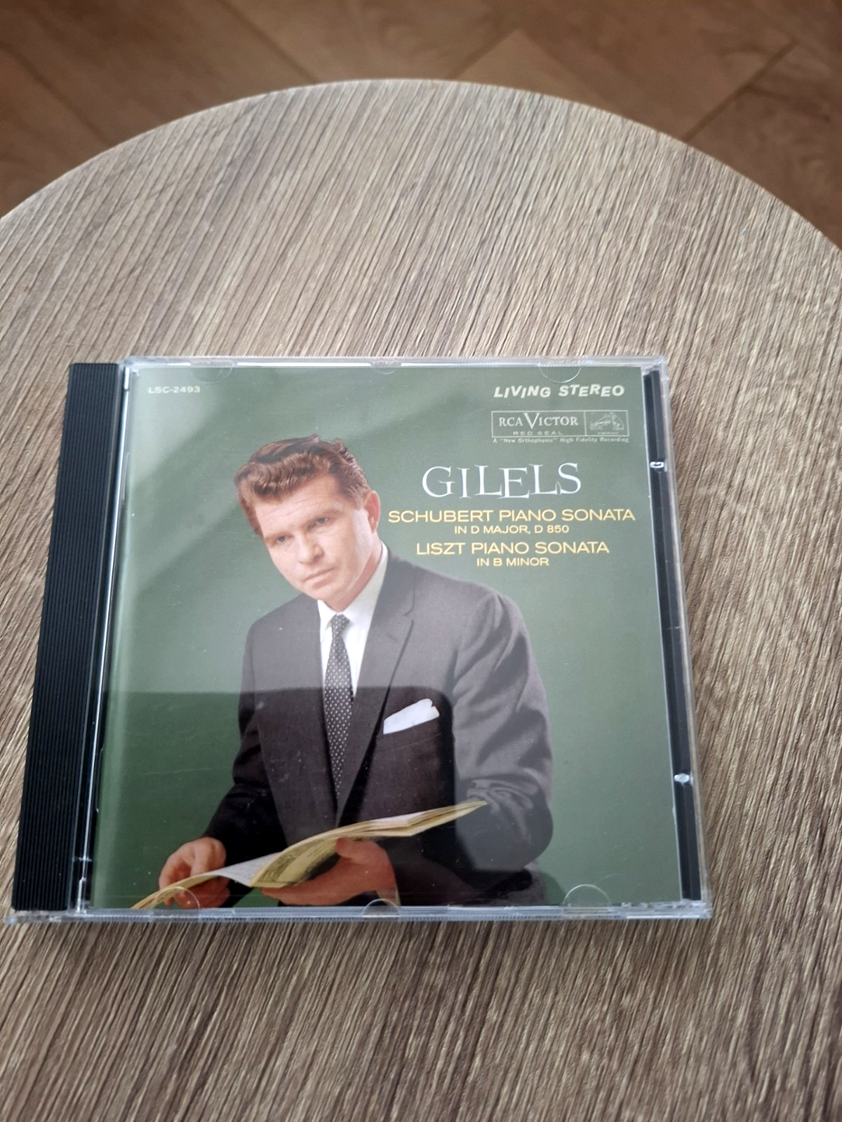 Emil Gilels Schubert Piano Sonata & Liszt Piano Sonata CD