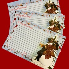 Snowman & Bears Recipe Cards 4x6โ Made In The USA
