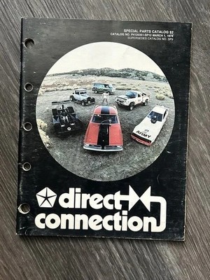 1978 Mopar preformance parts catalog # SP9