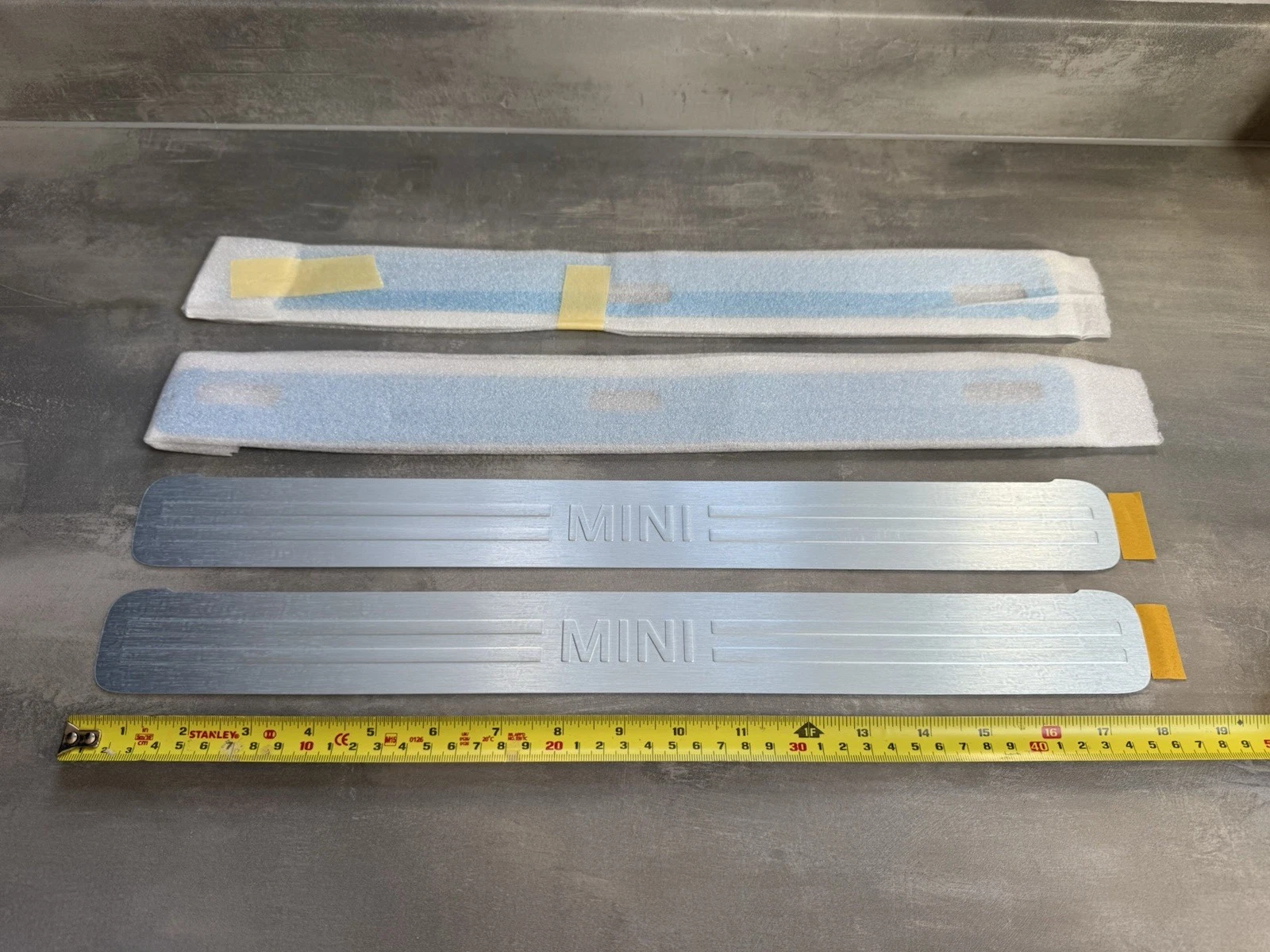 Mini Clubman F54 Front Entrance Cover Door Sill Trim With Adhesive Brand New