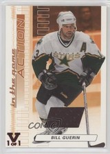 2003 ITG Action Game-Used Jerseys Bronze Vault Copper 1/1 Bill Guerin #M-158 0c3