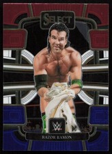 Razor Ramon 2024 Panini Select WWE Red and Blue Prizms #83 LEGENDS