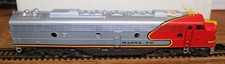 Model Power HO Santa Fe ATSF EMD E9 Diesel Engine, Track & Switches