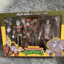 NEW NECA Teenage Mutant Ninja Turtles Creepy Eddie and Shibano-Sama