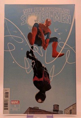 THE SPECTACULAR SPIDER-MEN #5 Marc Aspinall 1:25 Incentive Variant Cover NM