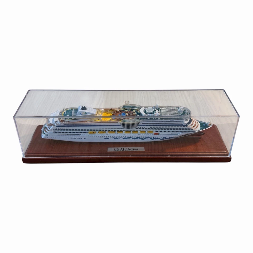 CS AIDAdiva MEGA Kreuzfahrtschiff Schiffsmodell Modell - AIDA DIVA