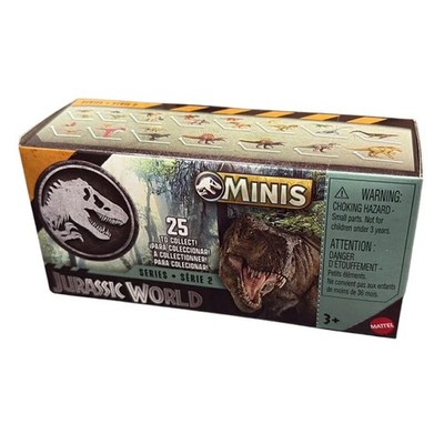 Mattel - Jurassic World Mini Figures - SERIES 2 BLIND BOX (1 random dinosaur)