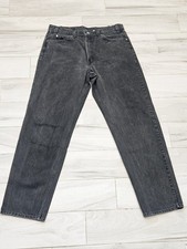 Levis 550 USA Made 1997 Black Jeans Mens 38x34 Relaxed Fit Vintage