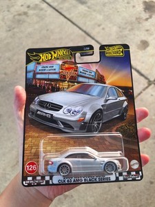Hot Wheels Boulevard Mercedes CLK 63 AMG Black Series 2008 - Modèle 1:64 Série 2025, Neuf Sous Carte