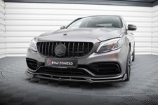 Street+ Spoilerlippe Front Ansatz V.2 passend f&uuml;r Mercedes-AMG C63 Limousine / K