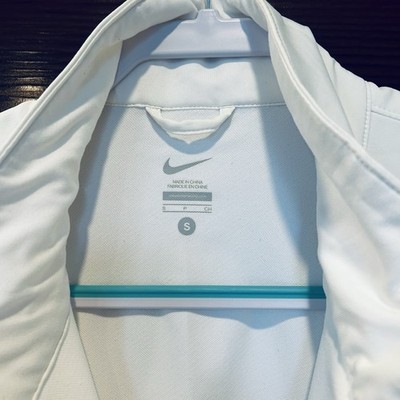 Nike roger federer RF Wimbledon Tennis Full Zip White Jacket Men's