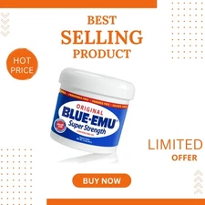 Blue Emu Cream 12oz - Quick Absorbing, Natural Relief for Joint and Muscle Pain